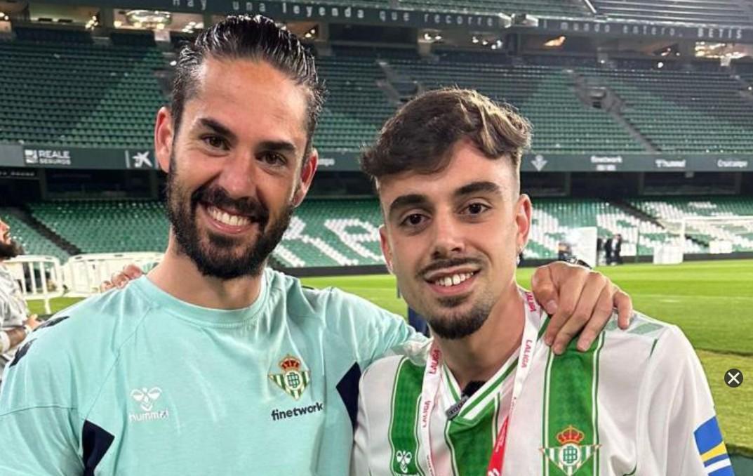 mk体育入口-伊斯科鼓励患眼疾球迷：你面对逆境的态度，曾支撑我走出低谷